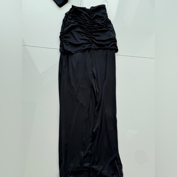 Black Oh Polly skirt set with gold detail - Picture 6 of 6
